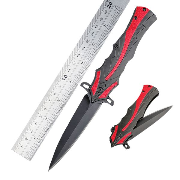 

Wholesale Red EDC Pocket Folding Knife Assisted Opening Tactical Survival Hunting Knife Outdoor Gear Camping Gift B94L