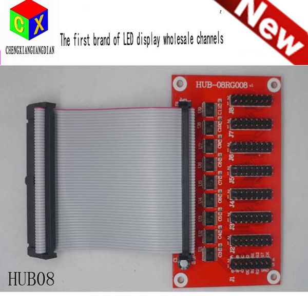

hub 08 asynchronous full-color control card hub08 led display