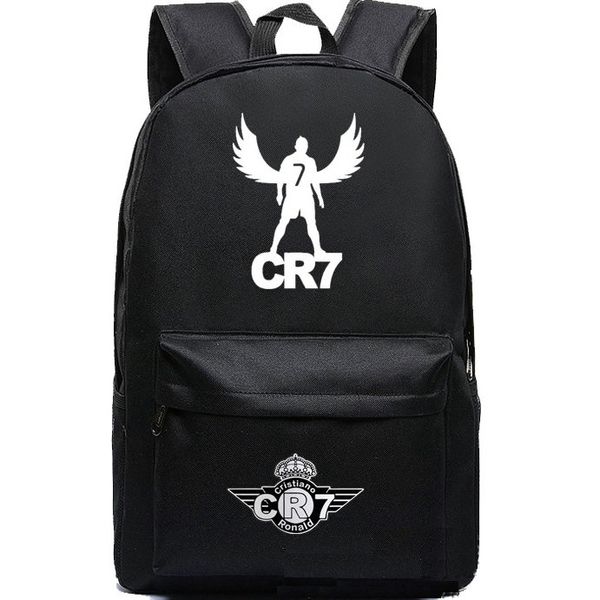 

cr7 backpack cristiano ronaldo day pack football star cr 7 school bag soccer packsack quality rucksack sport schoolbag outdoor daypack