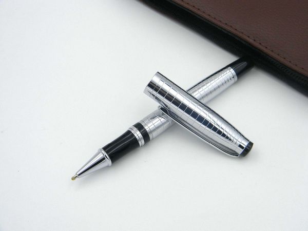 

New Bright Silver Lacquerred silvery Roller ball Pen