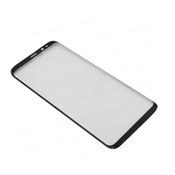 

50PCS OEM Front Outer Touch Screen Glass Lens Replacement for Samsung Galaxy S8 G950 S8 Plus G955 free DHL