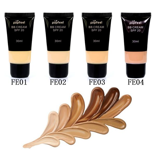 

popfeel face bb cream cc cream spf 20 liquid concealer waterproof whitening