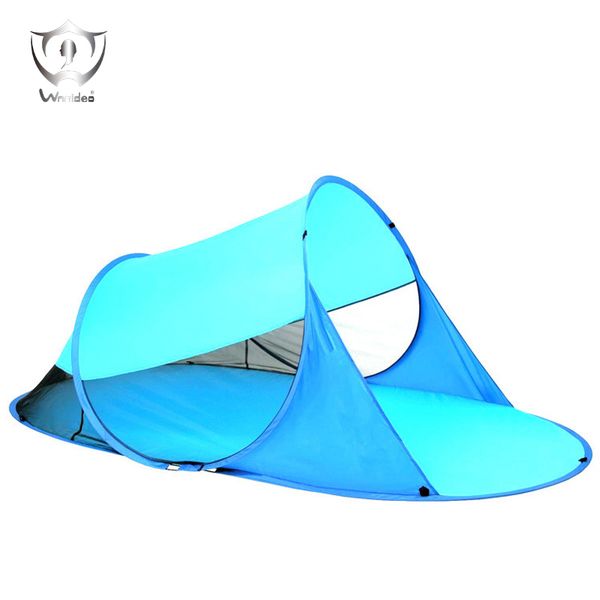 

wholesale- 2-3 people outdoor beach tent sun shelters up seaside awning instant portable outdoor large anti-uv zh8-311
