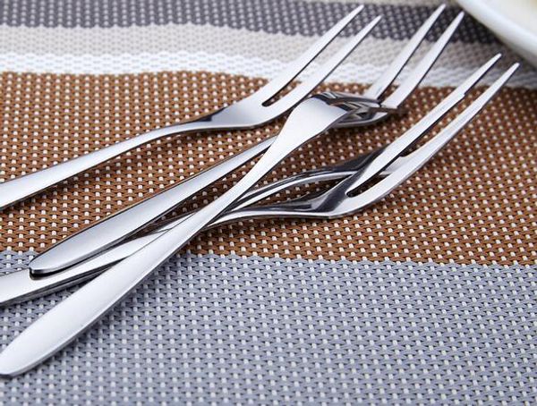 

горячая столовая бар десерт из нержавеющей стали фруктовые вилки посуда бытовая для партии столовых приборов