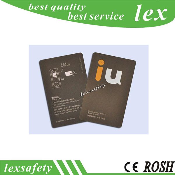

100pcs rfid t5577 125khz frequency access card custom pvc cards writable write copy for making plastic cards