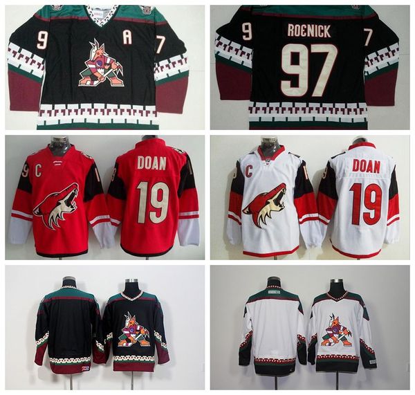 men's arizona coyotes ccm black classic throwback jersey