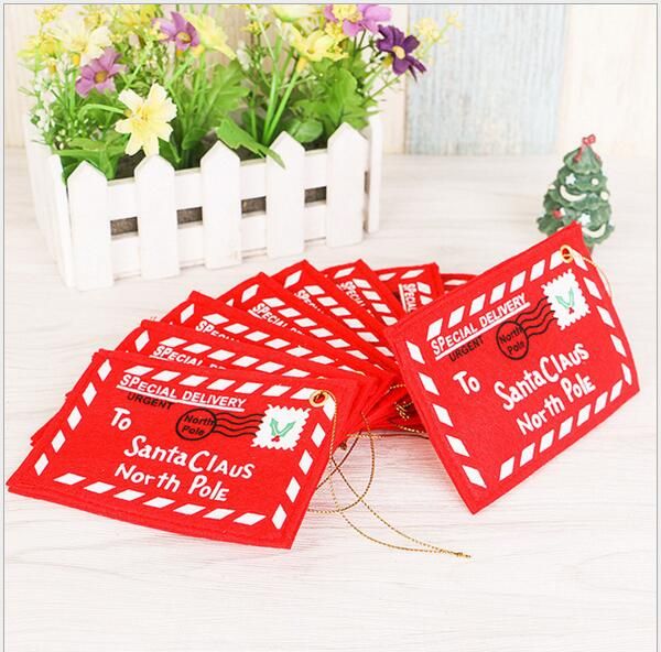 

2017 new year christmas envelope christmas cards candy bag christmas decorations for home dhl ing