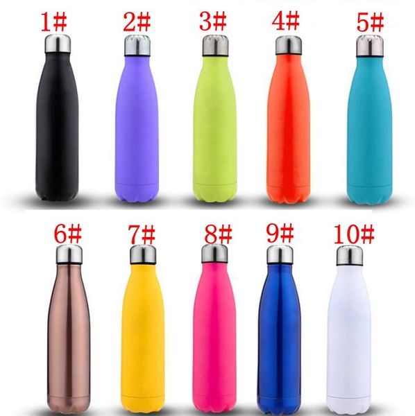 

cola shaped water bottle vacuum insulated travel water bottle double walled stainless steel coke shape outdoor water bottle kka2155