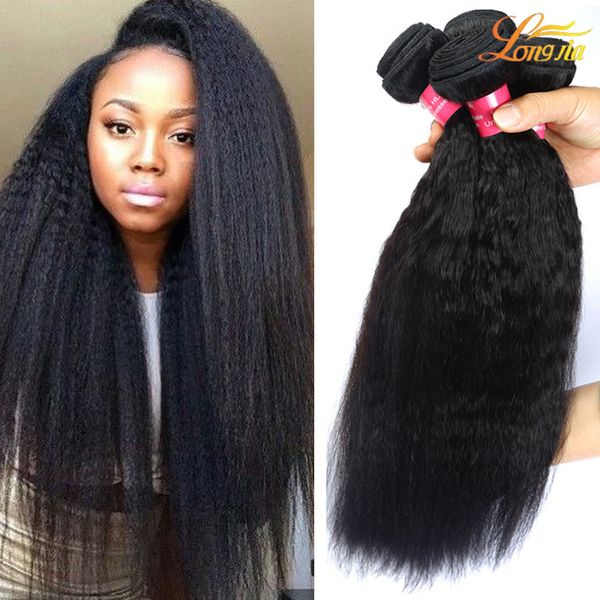 8a 100 Unprocessed Virgin Brazilian Human Kinky Straight Weave