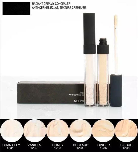 

Бесплатная доставка новый сияющий кремовый консилер жидкая основа шесть цветов,