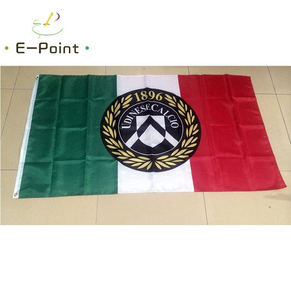 Italia (Serie A) Udinese Calcio S.P.A decorazione da appendere Bandiera 3ft*5ft (150cm*90cm)