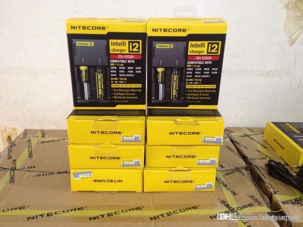 

nitecore i2 универсальное зарядное устройство для 16340 18650 14500 26650 аккумулятор e сигареты высокое качество 2 в 1 intellicharger