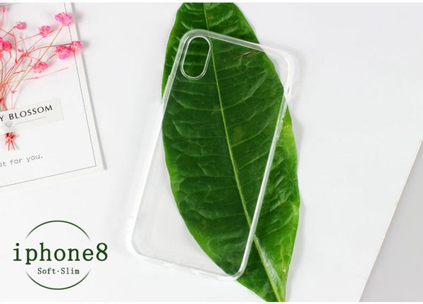 

Tran parent olid color tpu unclo ed die line urface waterproof grain 5 inch for iphone 8 mobile hell 1 0 plating material