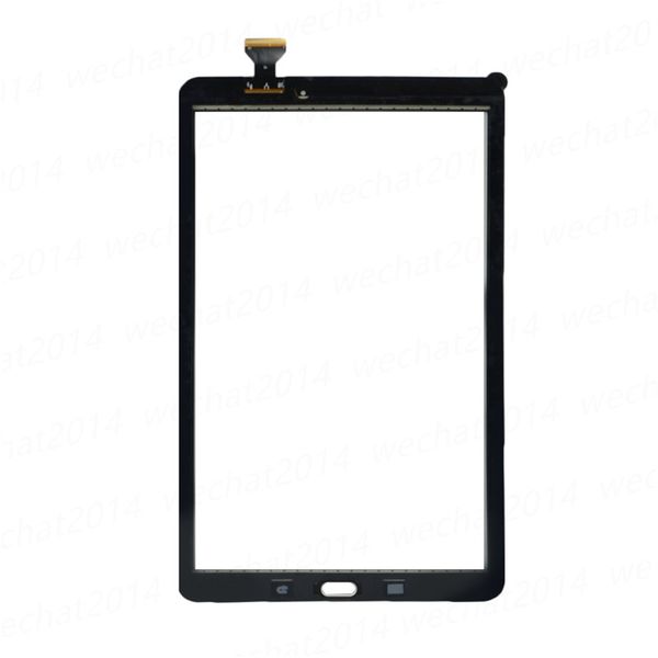 Touch Screen Digitizer Lente in vetro con nastro adesivo per Samsung Galaxy Tab A 9.7 pollici T550 Tab E 9.6 pollici T560 DHL gratuito