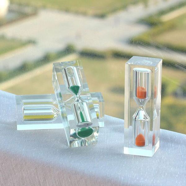 

mini colorful sand clock hourglass timer 3 minutes for children bruth teeth health gift home decoration za5087