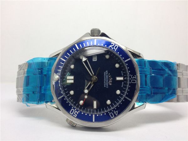 

309 dial classi male business quality steel mechanical automatic stainless watches blue sale watch wristwatch man exbrm, Slivery;brown
