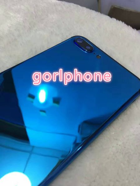 

100% Реальный zg 24ct блестящий золотой синий для iphone7 plus OEM индивидуальный дизайн корп