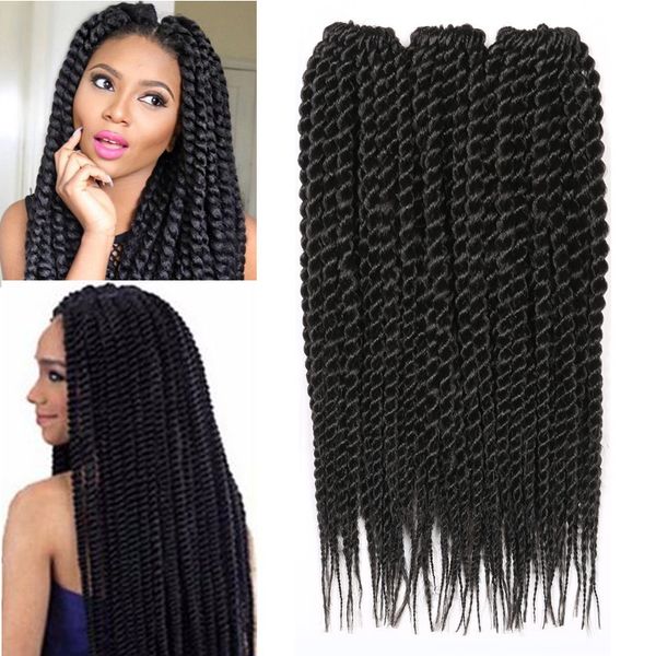Senegalese Twist Braiding Hair Extension For Black Women 12