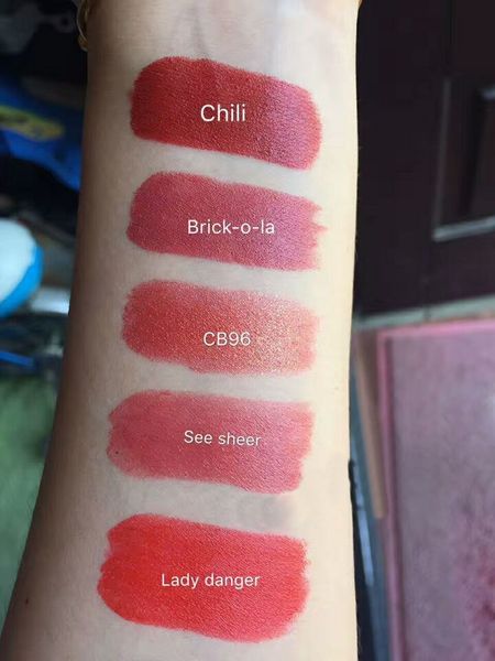 Matte Lipstick Mocha Ruby Woo Kinda Sexy Beauty Waterproof Makeup Lip Gloss With Silver Tube By Dhl Shipping Matte Lipstick Natural Makeup From