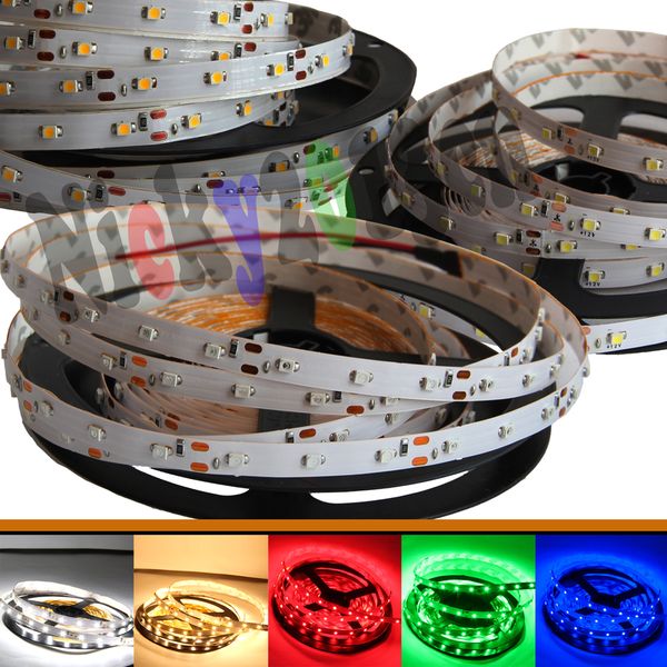 

12v 3528 led flexible strip light tape ribbon ip20 non waterproof 60leds/m 8mm width