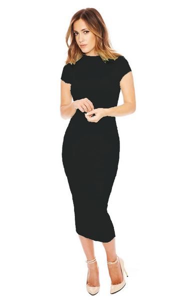 

женщины платья партии осень хлопок длиной до колен тощий офис платье с коротким рукавом повязки халаты bodycon vestidos карандаш платье, White;black