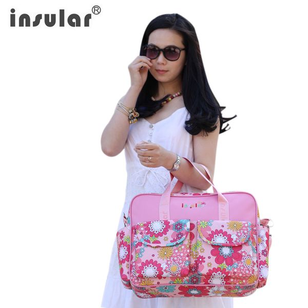 Wholesale- waterproof designer baby ravel mama mummy mother stroller diaper bag set tote nappy bags backpack organizer for mom