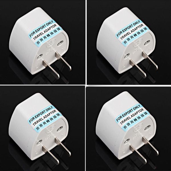 

new 100 pcs / lot universal eu us au to us ac travel power plug charger adapter converter travel adaptors