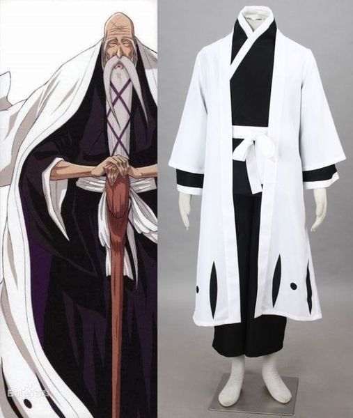 

bleach yamamoto genryuusai shigekuni cosplay halloween costumes, Black