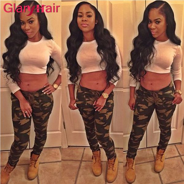 

mink brazilian body wave virgin hair weave bundles unprocessed glary hair weft wholesale price brazilian hair bundles fast shipping, Black