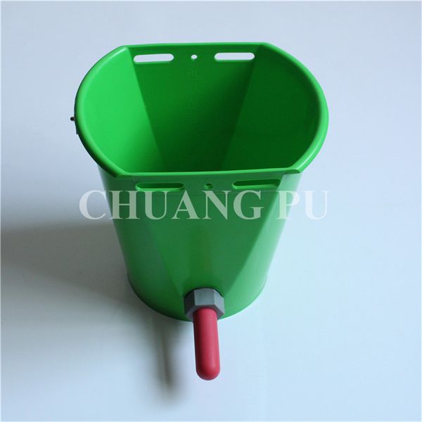 Plastic Feeding Bucket Calf Feeding Bucket 8 Litre One Teat Feeder