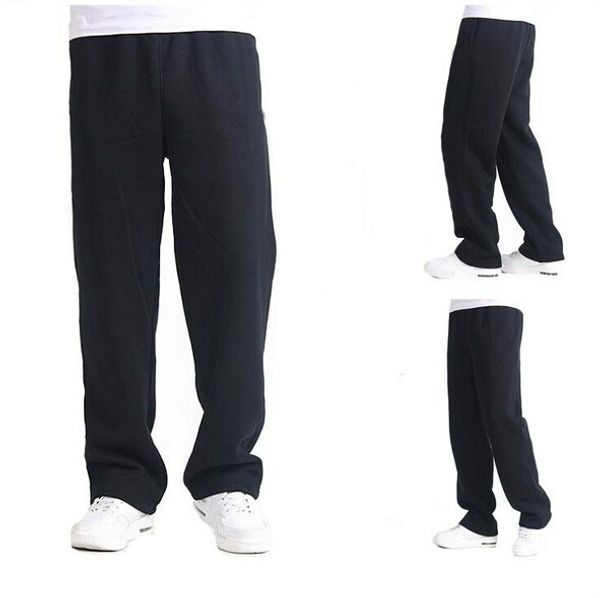 

plus arrival men men's men size sweat pants leisure pants new shipping cotton sivip, Black