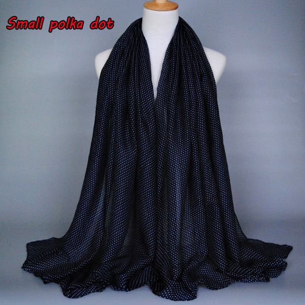 

wholesale-wholesale printe small polka dot fashion 100% viscose cotton voile long shawls muslim hijab muffler scarves/scarf 10pcs/lot, Blue;gray
