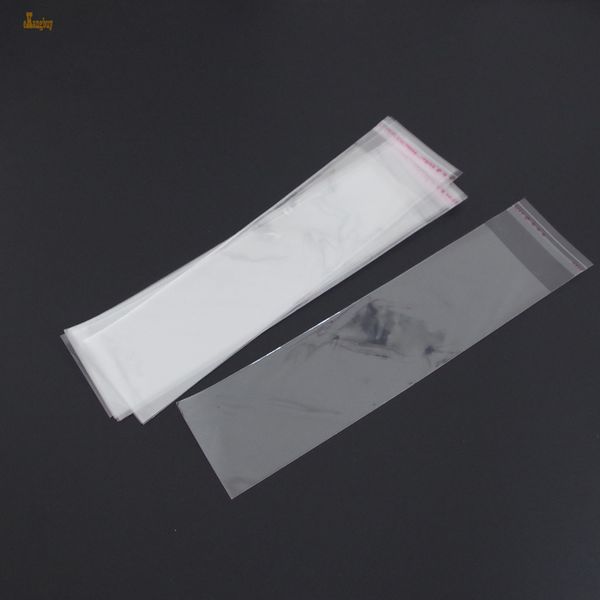 

new gift bags clear resealable bopp poly pvc bags 2 5x13cm transparent opp gift plastic packaging bag self adhesive seal 1000pcs lot