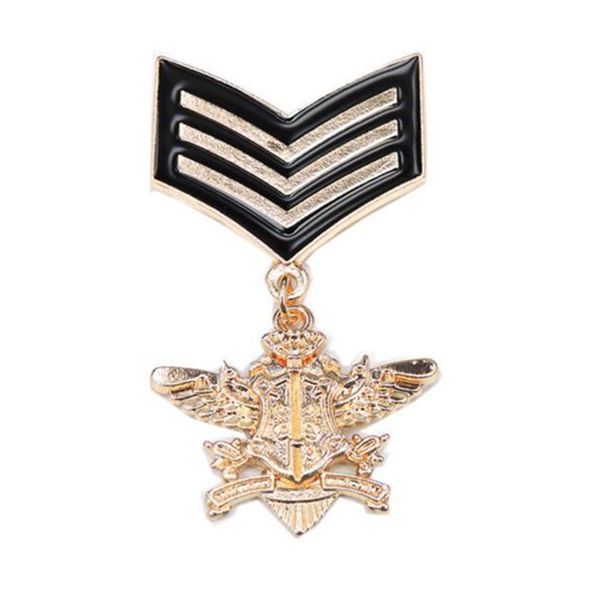

wholesale- bovvsky men's brooch classic male alloy brooch corsage metal suit accessories lapel pins for men's party, Gray