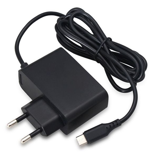 Replacement AC Power Supply Adapter Fast Charging Kit for NS Switch Game Console OLED Dock Pro Controller Travel Wall Charger Charging Adapter USB Type C 15V 2.6A