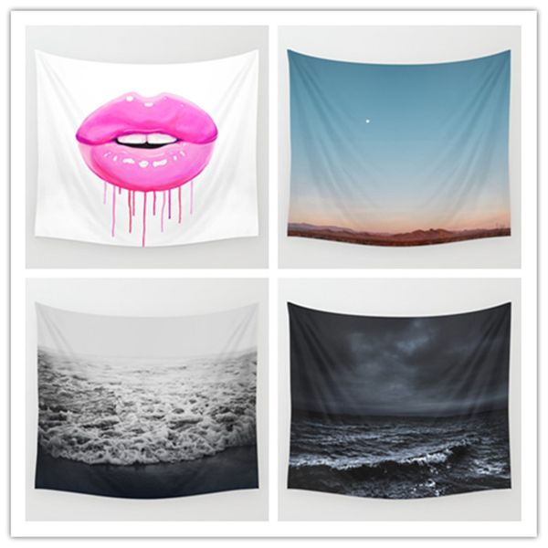 

Pinklips Desert Tapestry Background Yoga Home Cloth Beach Towel Living Room Decoration Wall decoration ECO Friendly