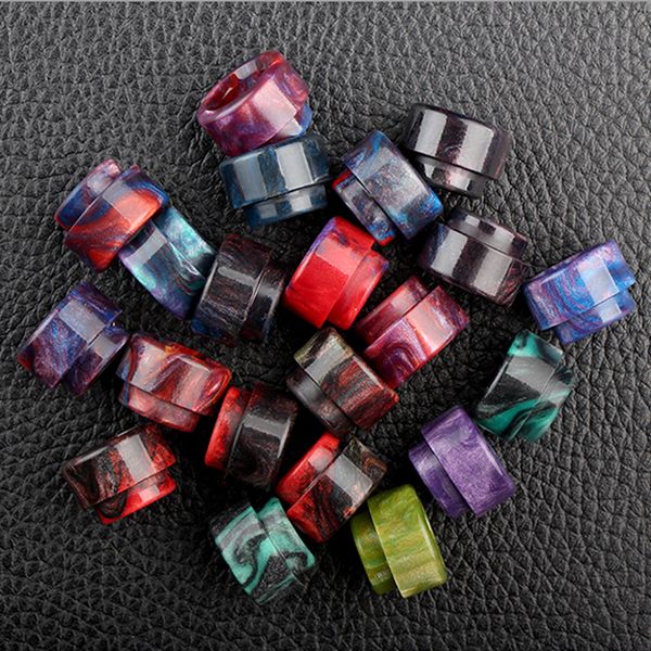 

Roughneck Drip Tips Epoxy Resin Wide Bore Drip Tips Fit Roughneck Bell Atomizer Tank Best High quality Mouthpiece DHL Free