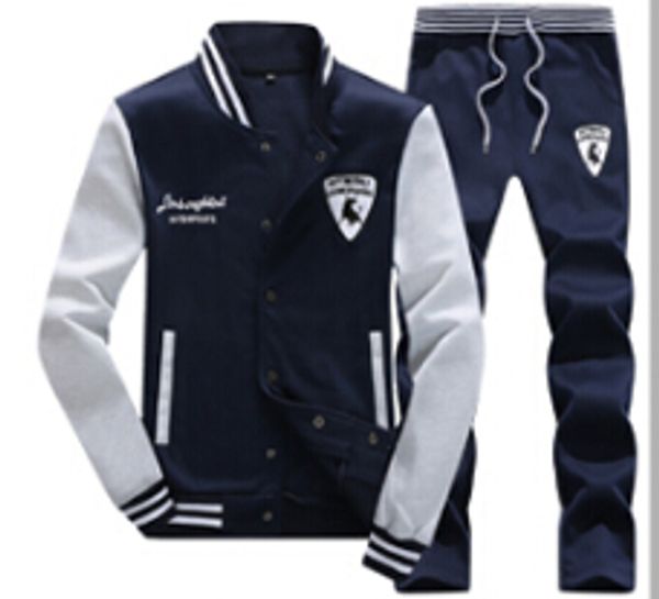 

Men Splice Designer Tracksuit Mens Hoodies Sweatshirt Plus Slim Sportswear Clothing Sets Casual Suits