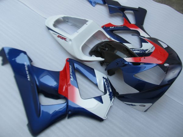 Spritzgegossenes 100 % Verkleidungsset für Honda CBR900RR 00 01, tiefblaues weißes Verkleidungsset CBR929RR 2000 2001 OT21