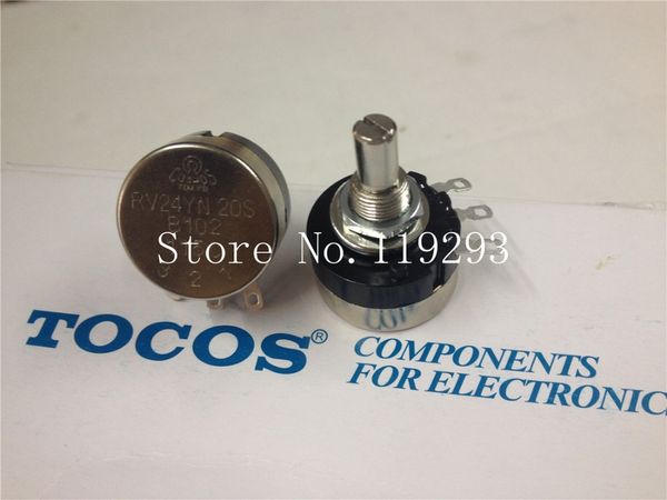 

wholesale- [bella]original tocos rv24yn 20s b102 1k industrial potentiometer--10pcs/lot