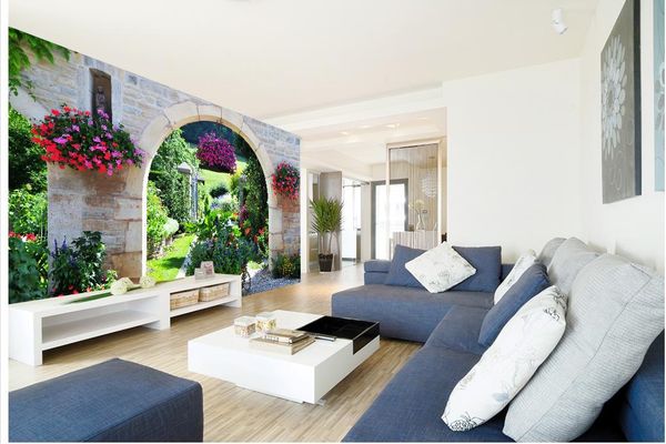 

classic 3d european style mediterranean garden backdrop mural 3d wallpaper 3d wall papers for tv backdrop
