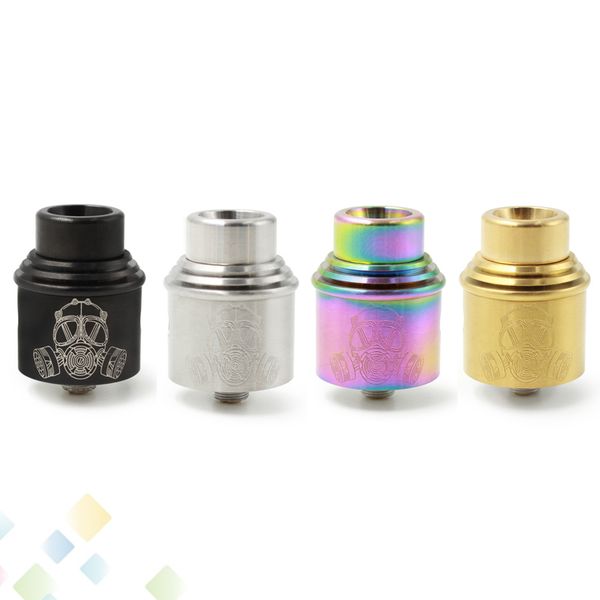 

Vaporizer Apocalypse Mechlyfe RDA Atomizer 24MM 4 Colors Peek Insulator with Wide Bore Drip Tip fit 510 Mods DHL Free