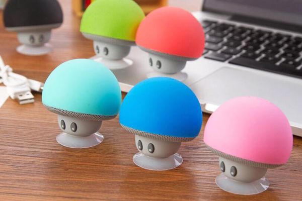 

новый беспроводной мини bluetooth динамик портативный гриб водонепроницаемый стерео bluetooth динамик с микрофоном для мобильного телефона к