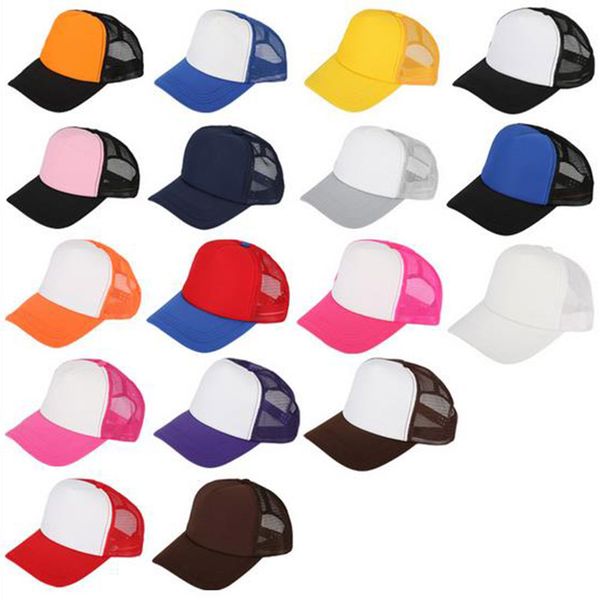 

Взрослый сетки шапки пустой дальнобойщик шляпы Snapback взрослый размер 55-61 см Acept на