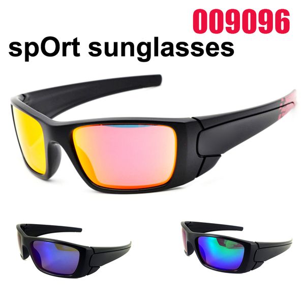 

2017 Hot Sale Sunglasses 009096 dazzle colour Men Designer sunglasses Sport Cycling sunglasses Black Frame Sun Glass DHL Shipping
