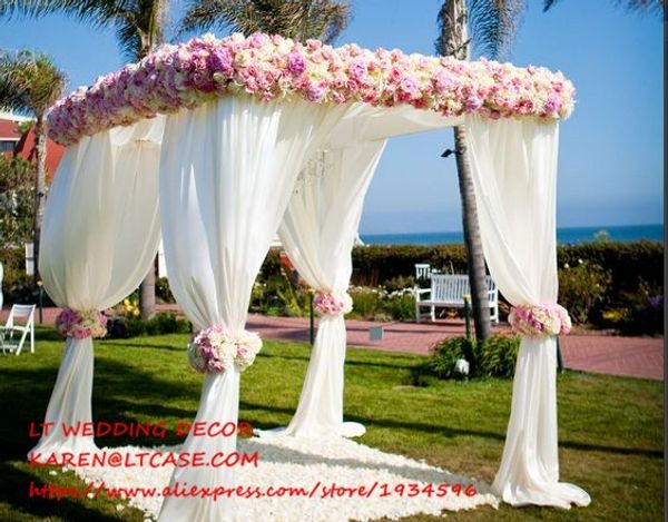 2019 Adjustable 3 3 3m Square Double Tube Crossbar Of Wedding