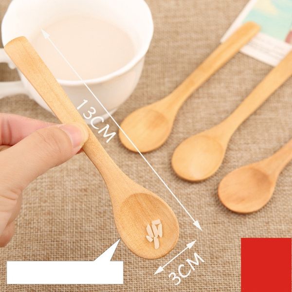 

new fashion creativity 3 styles household small wooden spoon high-quality soup spoon durable coffee spoon ia813