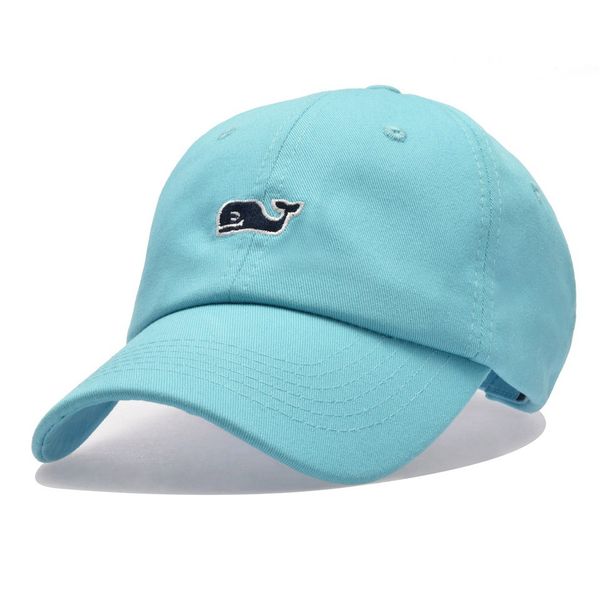 

new sun golf cas quette southern tide fish embroidery baseball cap bone snapback summer track sun hat baseball cap for women men, Blue;gray