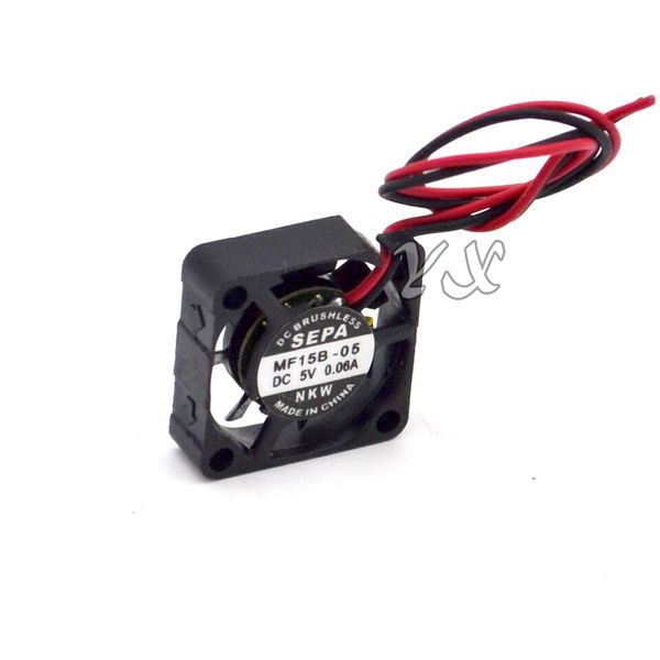 Yeni SEPA MF15B-05 5 V 0.06A 1.5 cm 15mm 1505 15x15x5mm mini mikro fan sunucu soğutma fanı