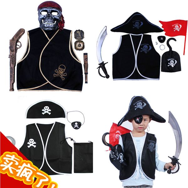 

аксессуары для вечеринок на хэллоуин дети и взрослая одежда для пиратов на продажу fancy cosplay party show праздничное предложение оптом